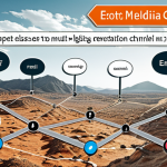 **

Prompt: "A dynamic digital landscape illustrating content creation evolving from simple blog posts to a strategic, multi-channel approach with SEO, social media, and email marketing. Data analysis icons in the background show strategy adjustment."

**