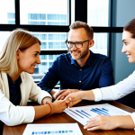 **

"A diverse team of professionals collaborating in a modern, sunlit office. They are fully clothed in business casual attire, discussing strategies around a table filled with documents and a laptop displaying data analytics.  Positive and collaborative atmosphere. safe for work, appropriate content, fully clothed, professional, perfect anatomy, natural proportions, well-formed hands, proper finger count."

**